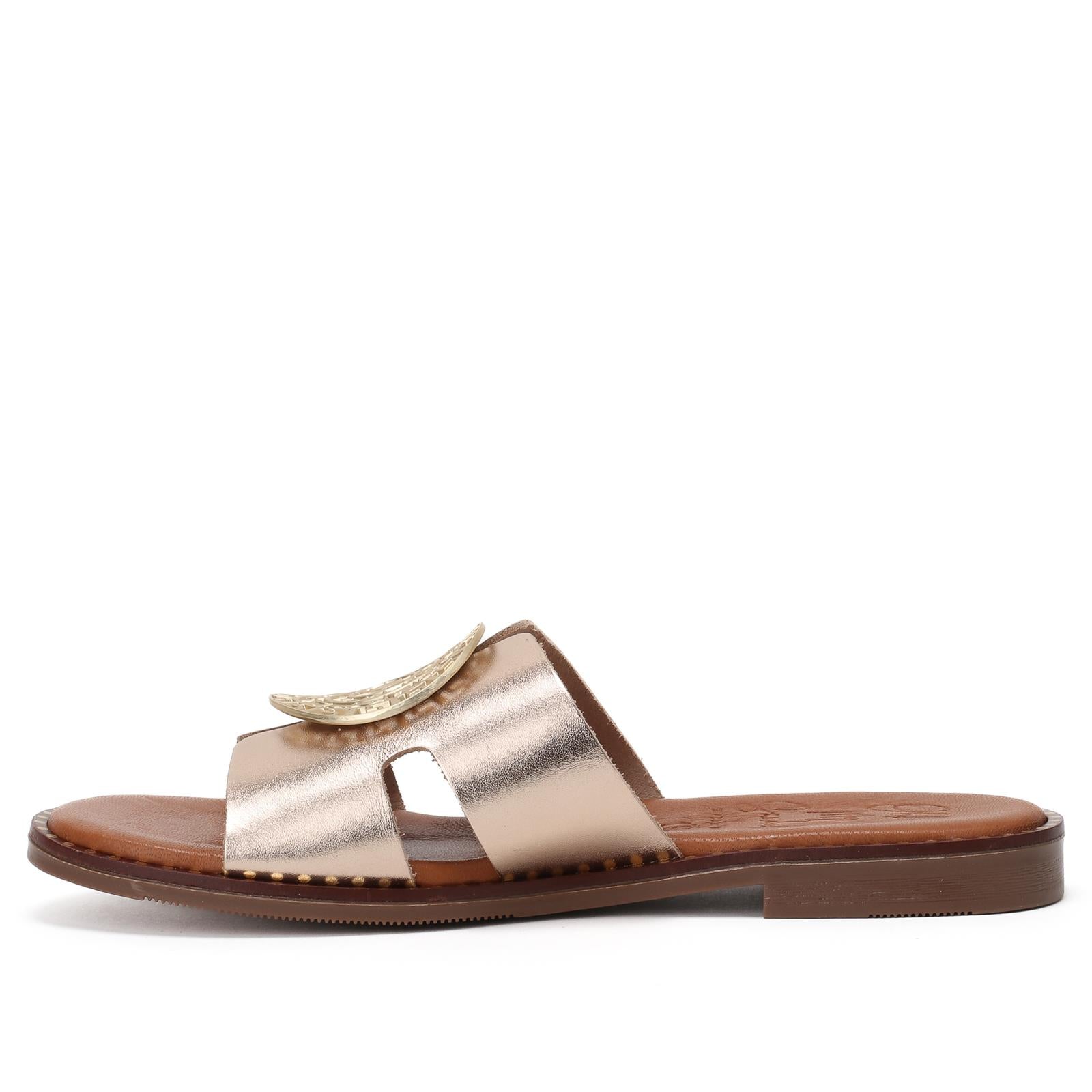 כפכף Sandals בצבע ברונזה