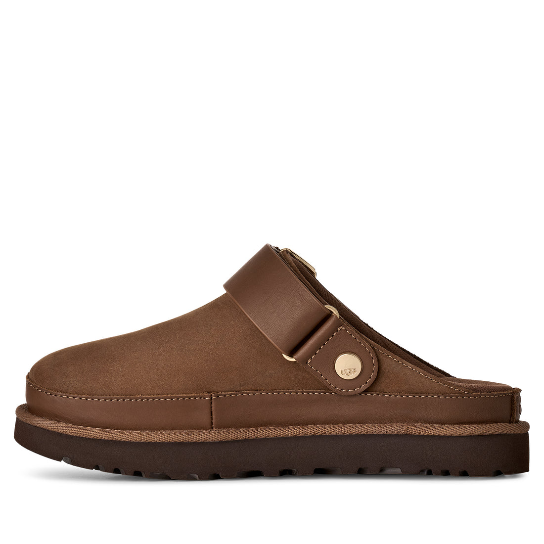 UGG Goldenstar Villa Clog 1169590 כפכף פלטפורמה חום