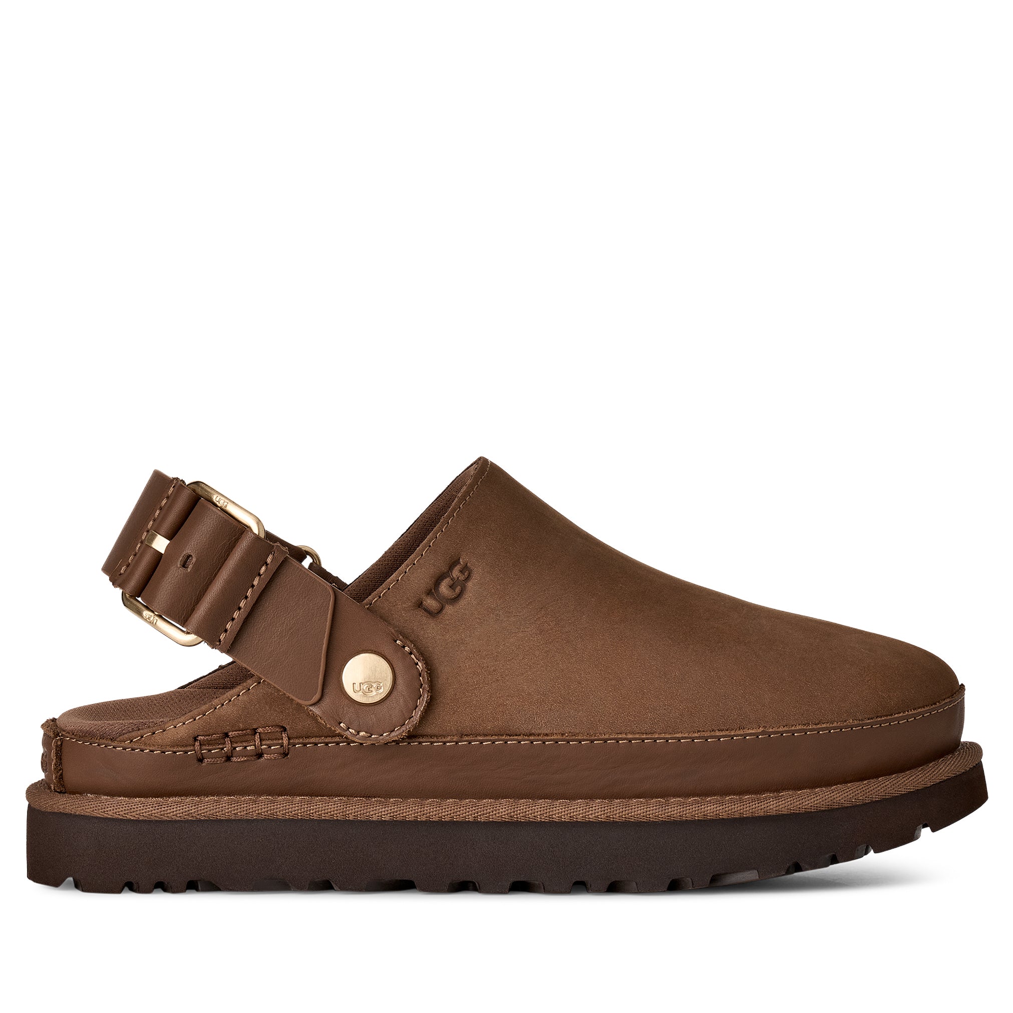 UGG Goldenstar Villa Clog 1169590 כפכף פלטפורמה חום