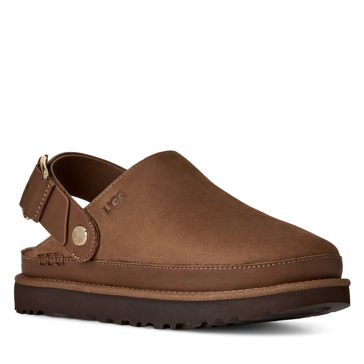 UGG Goldenstar Villa Clog 1169590 כפכף פלטפורמה חום