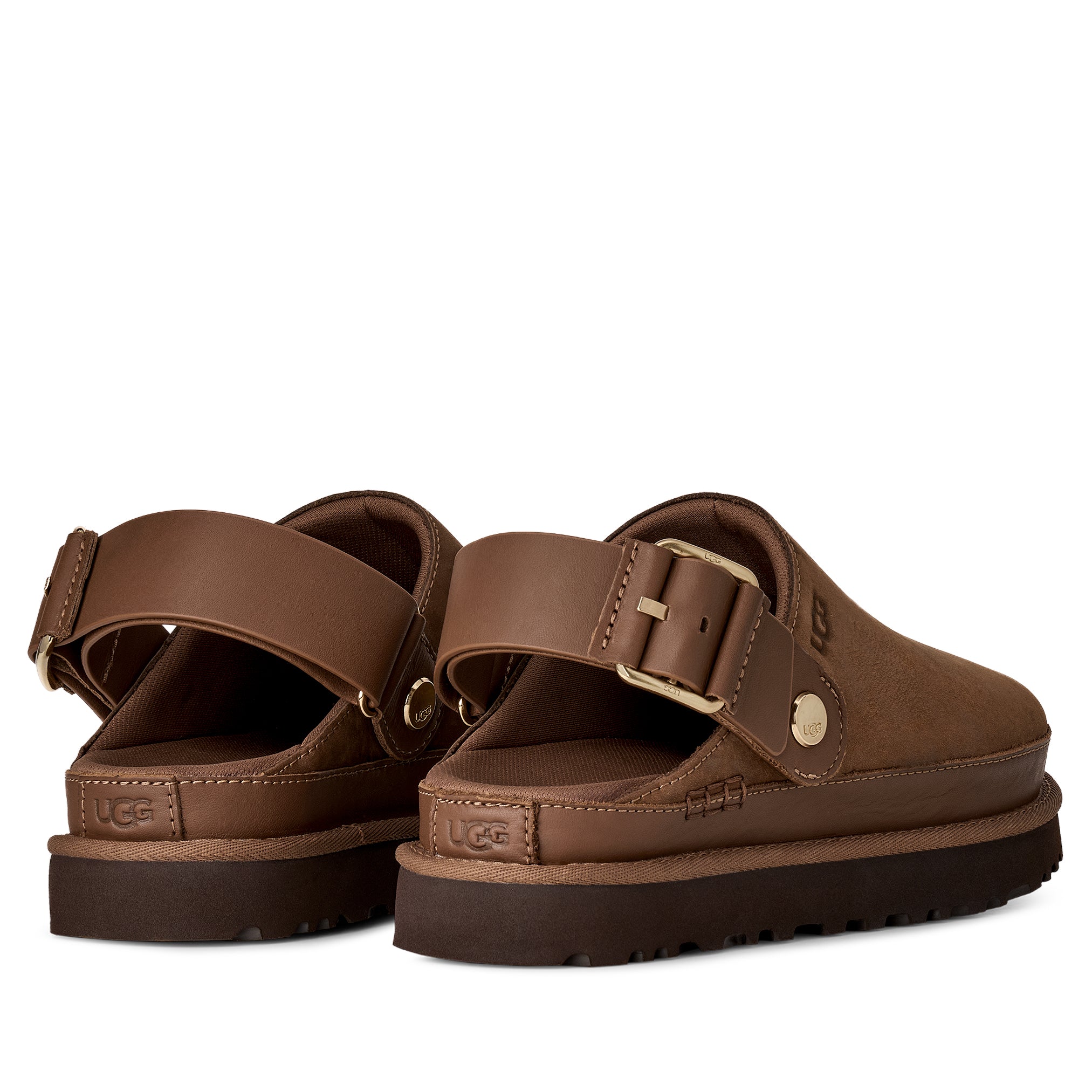 UGG Goldenstar Villa Clog 1169590 כפכף פלטפורמה חום