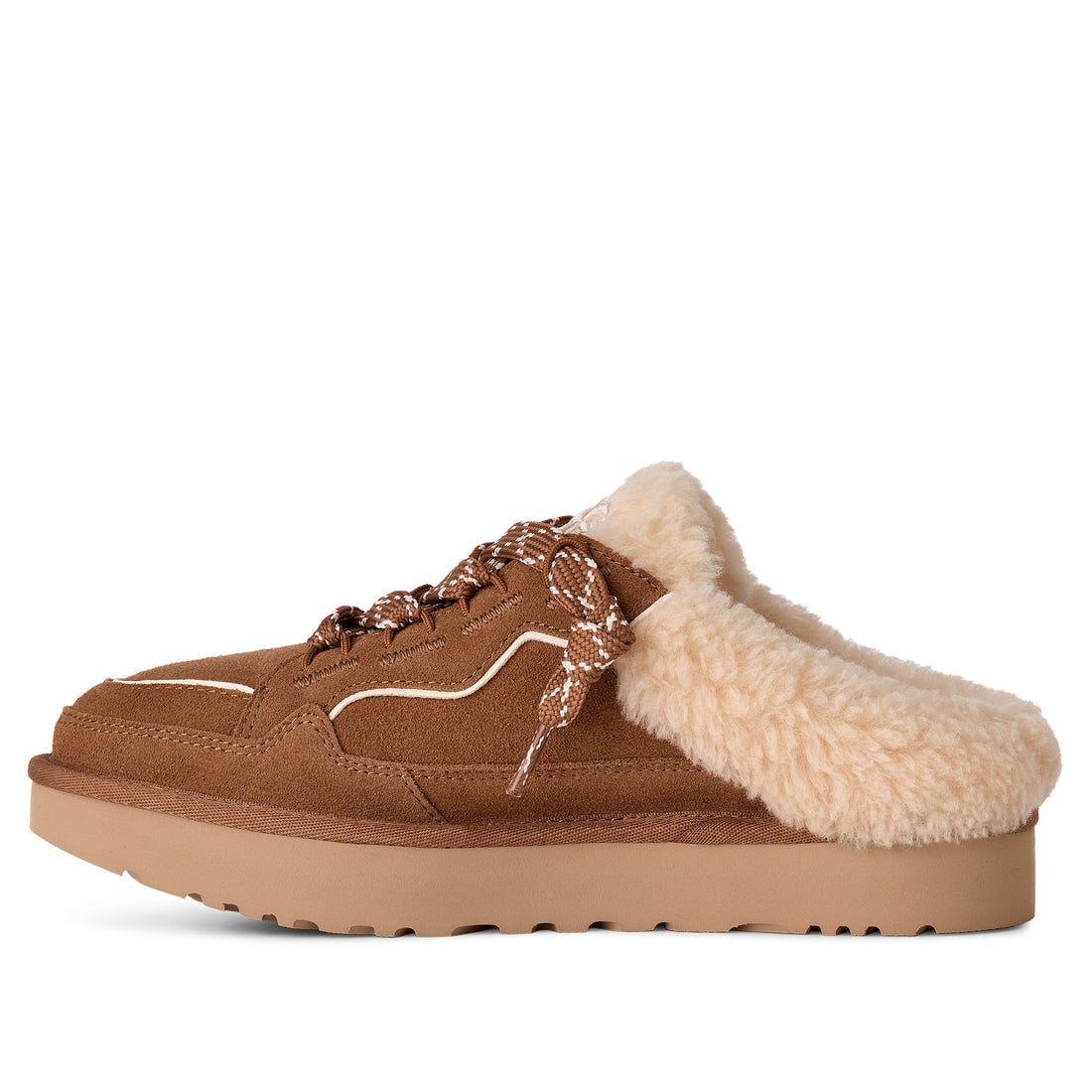 UGG LOWMEL MULE 1180313 כפכף סניקרס זמש קאמל
