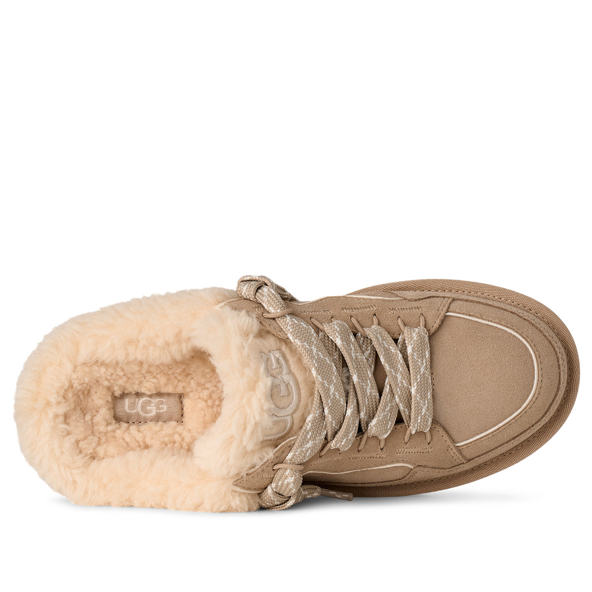 UGG LOWMEL MULE 1180313 בז׳ כפכף סניקרס מונלייט