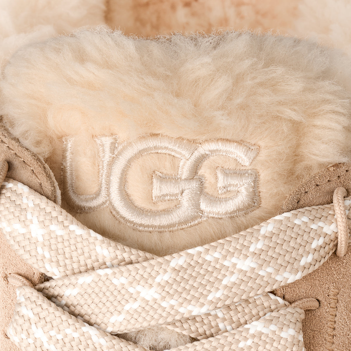 UGG LOWMEL MULE 1180313 בז׳ כפכף סניקרס מונלייט