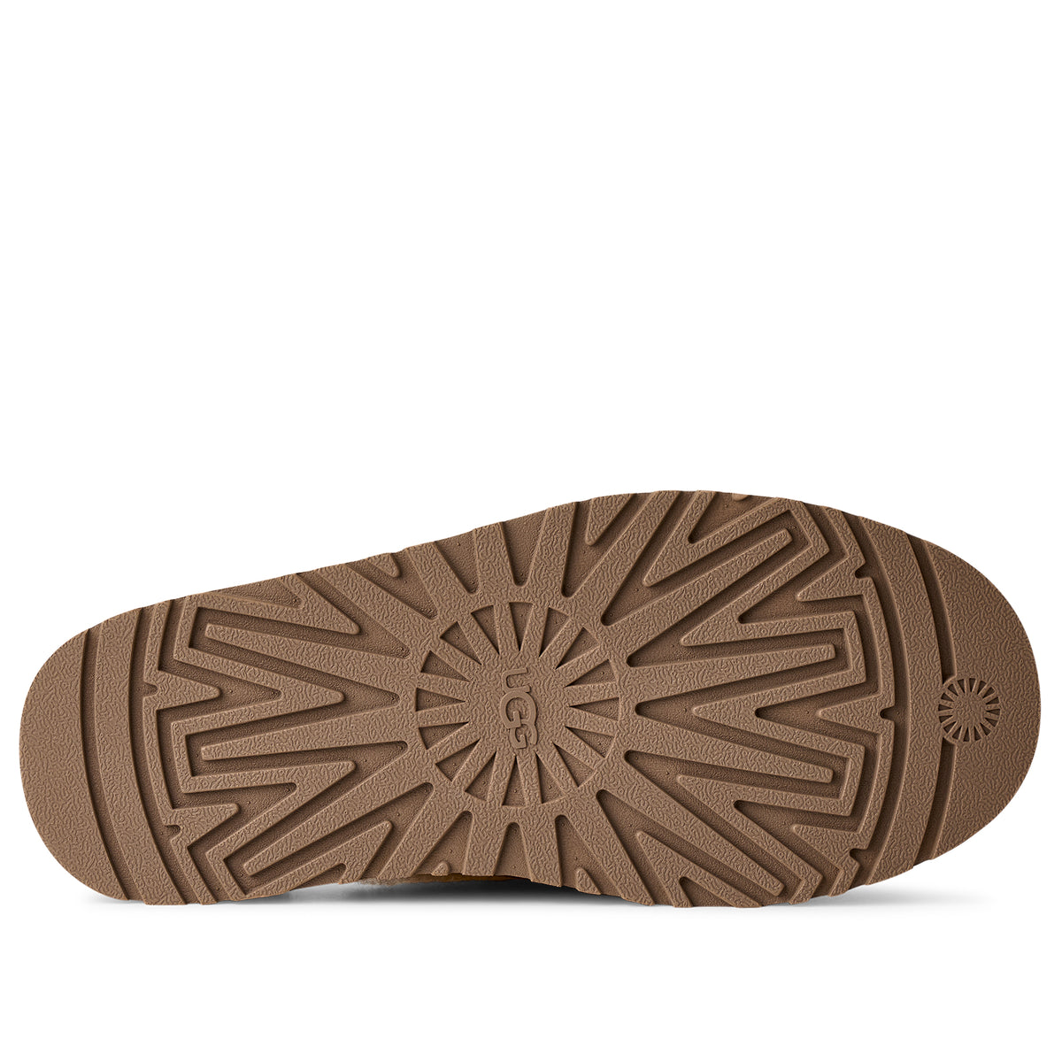 UGG DISQUETTE HERITAGE 1180360 כפכף פלטפורמה מרופד קאמל