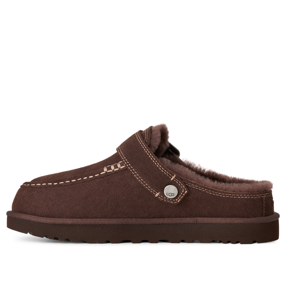 UGG Goldenstar Evelina Clog 1180251 כפכף זמש מרופד חום