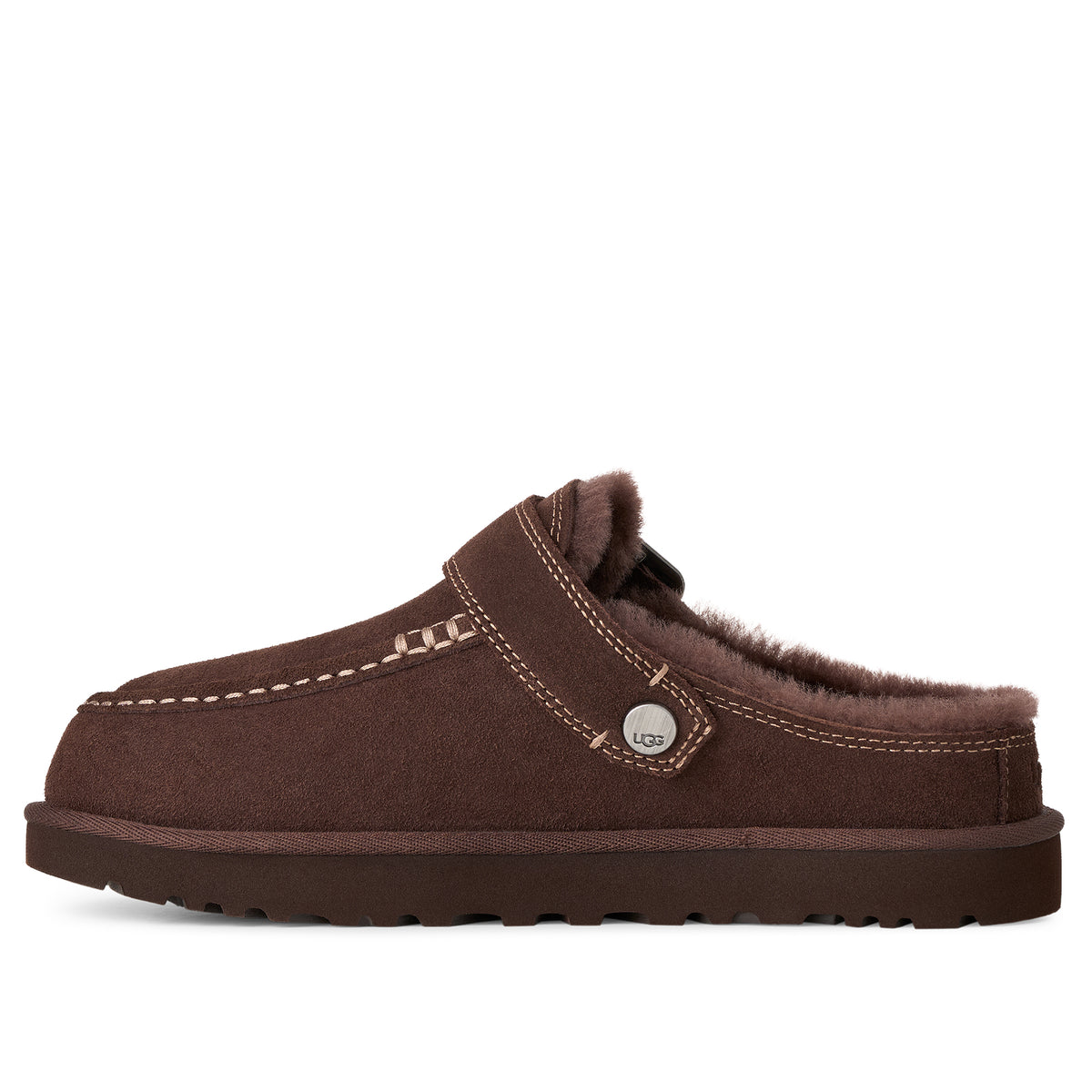 UGG Goldenstar Evelina Clog 1180251 כפכף זמש מרופד חום