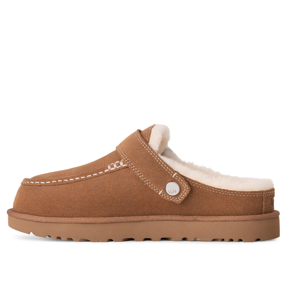 UGG Goldenstar Evelina Clog 1180251 קאמל כפכף זמש מרופד