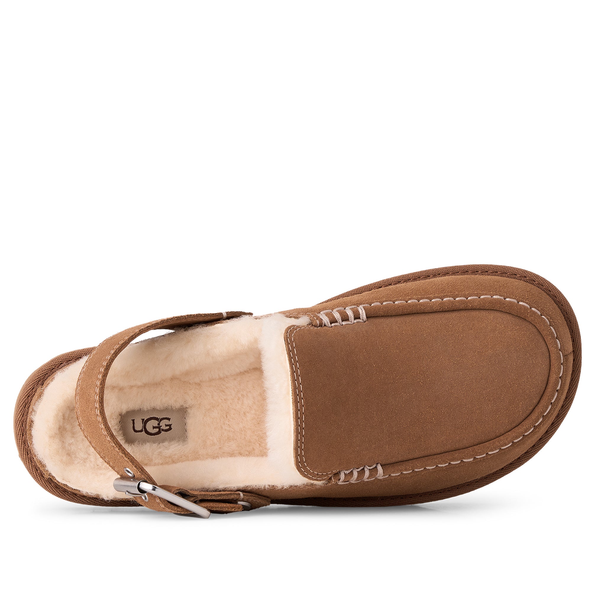 UGG Goldenstar Evelina Clog 1180251 קאמל כפכף זמש מרופד