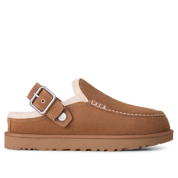 UGG Goldenstar Evelina Clog 1180251 קאמל כפכף זמש מרופד