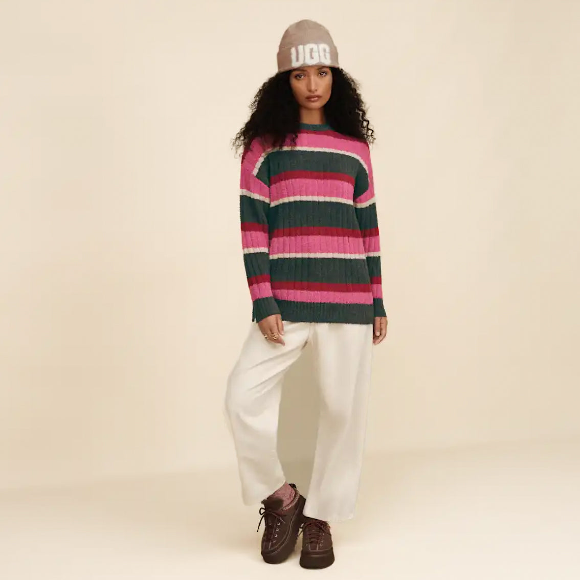 1180361 HERITEGE LACE UP - חום UGG