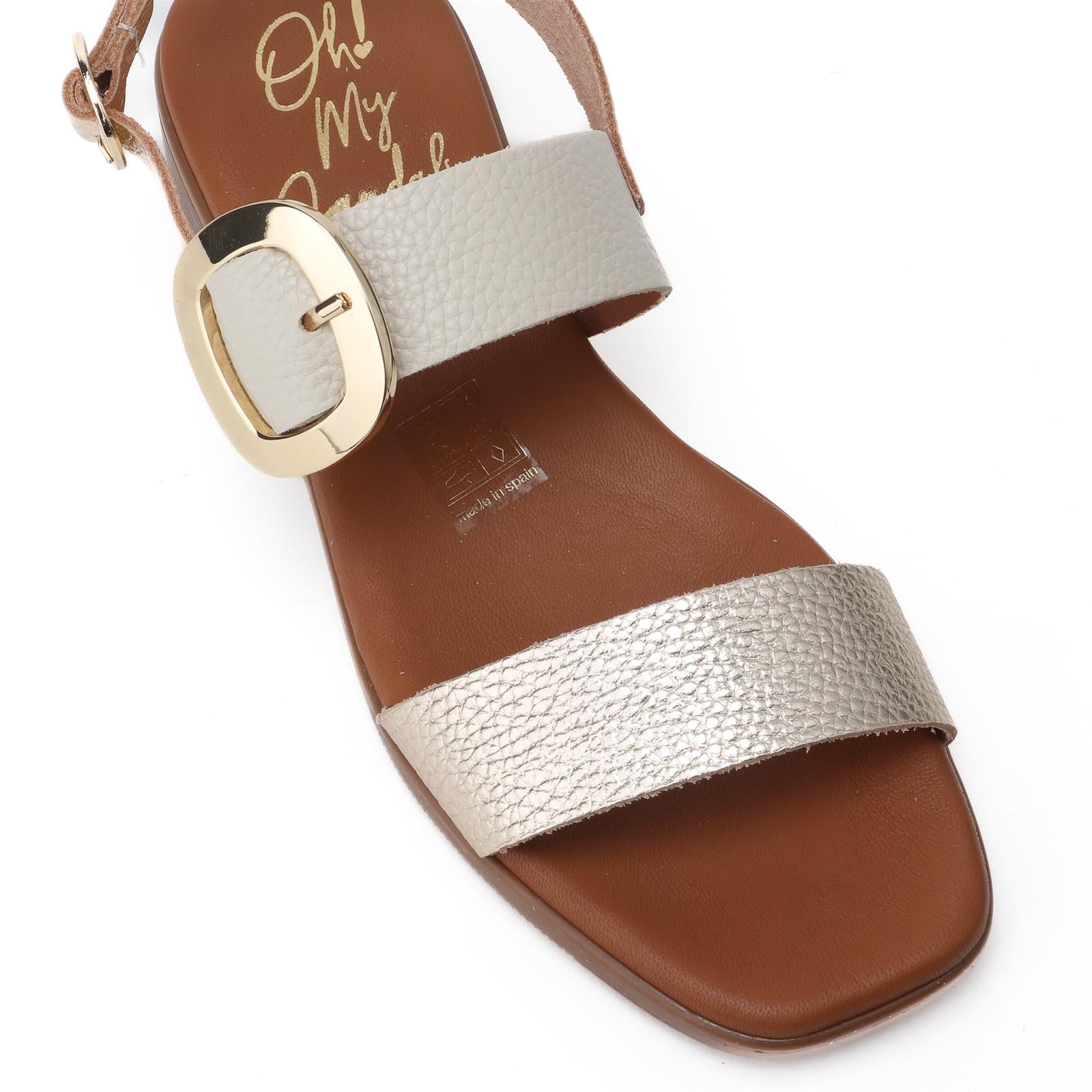 סנדל Sandals בצבע זהב