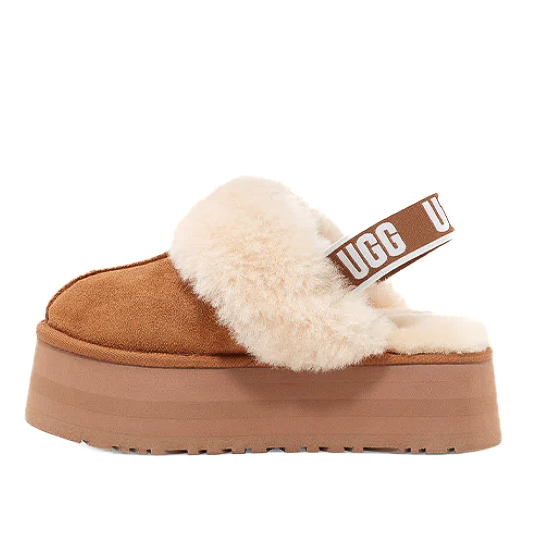 נעל פלטפורמה UGG בצבע קאמל