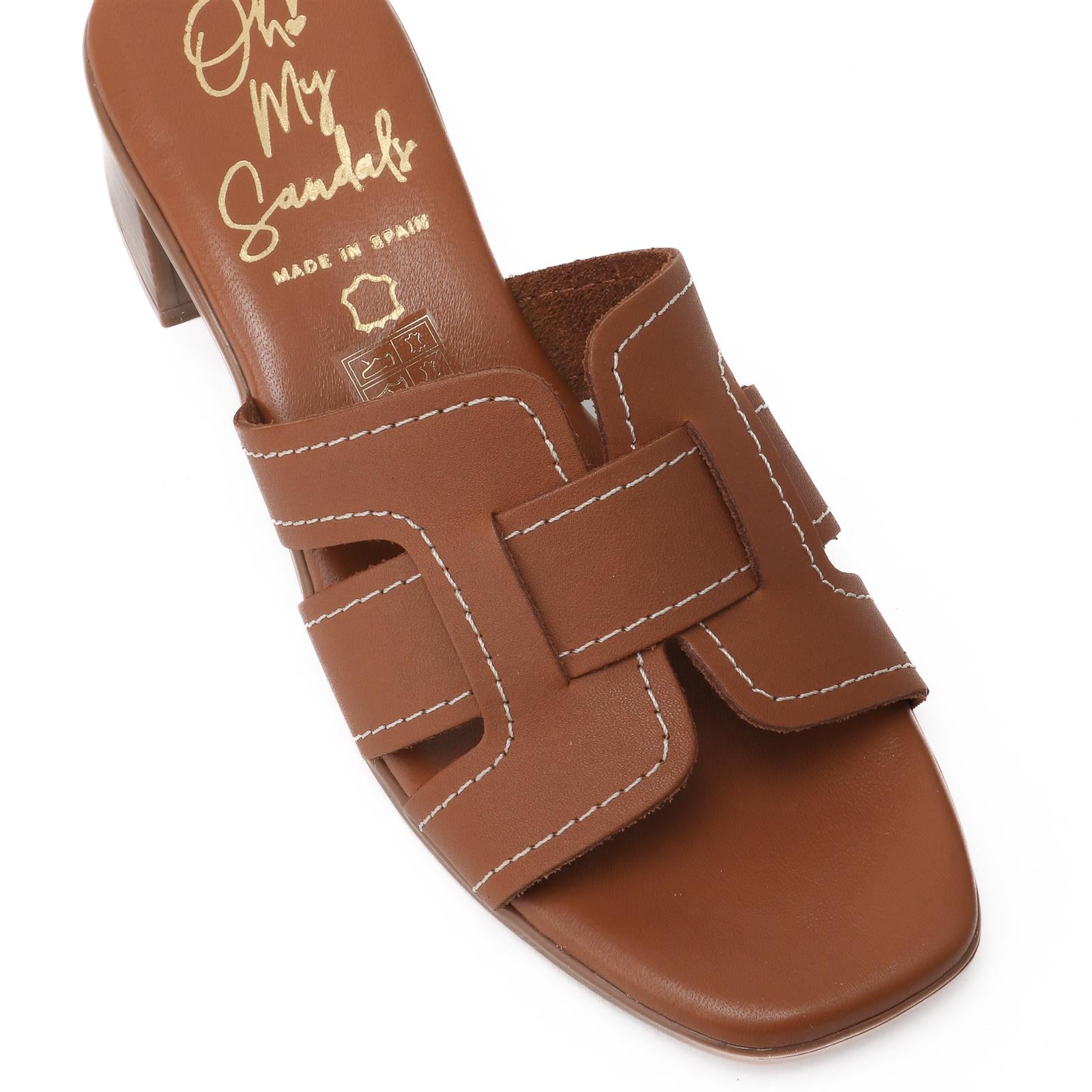 כפכף Sandals בצבע קאמל