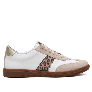 סניקרס Josef Seibel בצבע לבן/מנומר