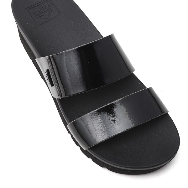 Ci9863 Cushion Vista כפכף ריף טבעוני לק שחור