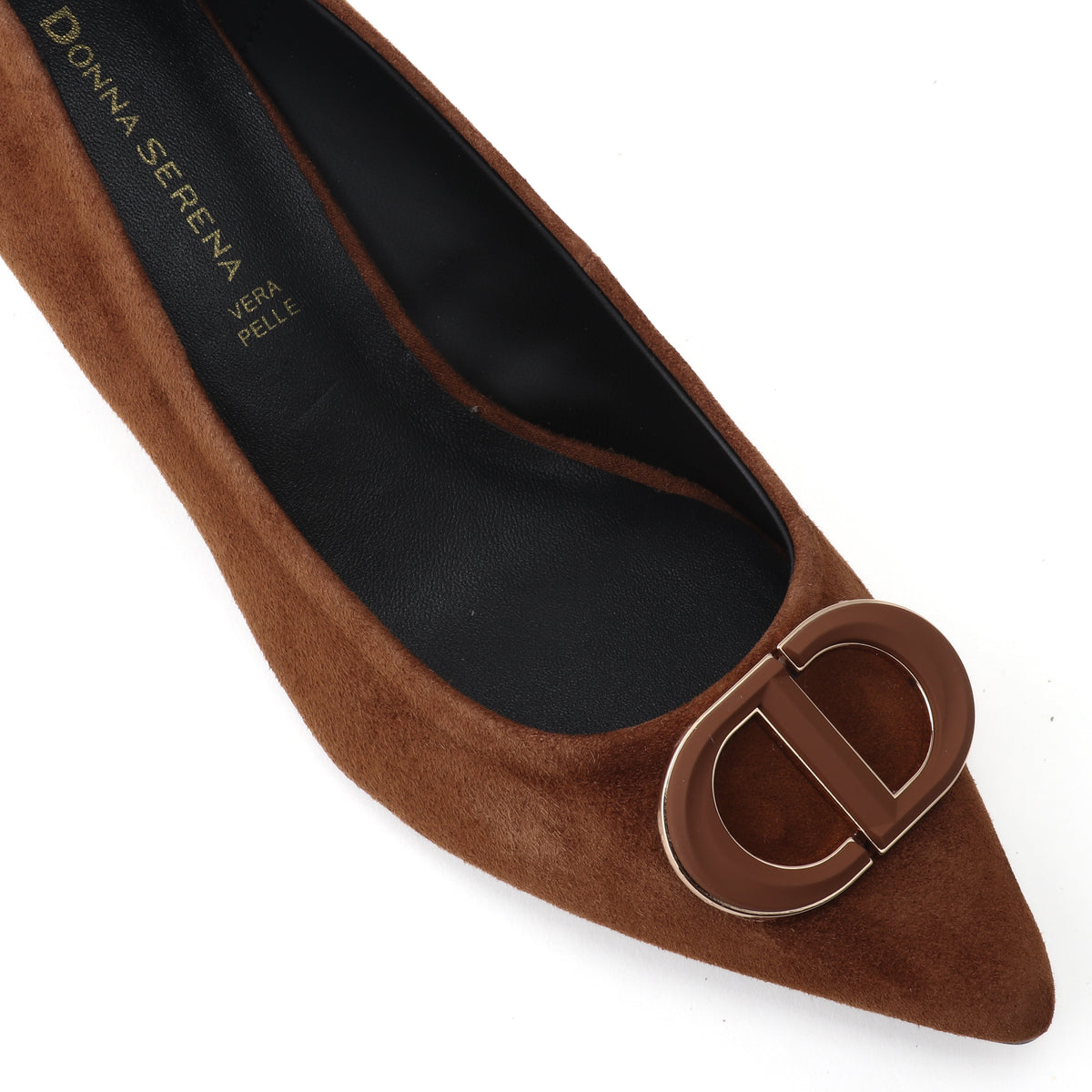 DSTINA T62170D קאמל סירה זמש עקב קיטן D.Serena