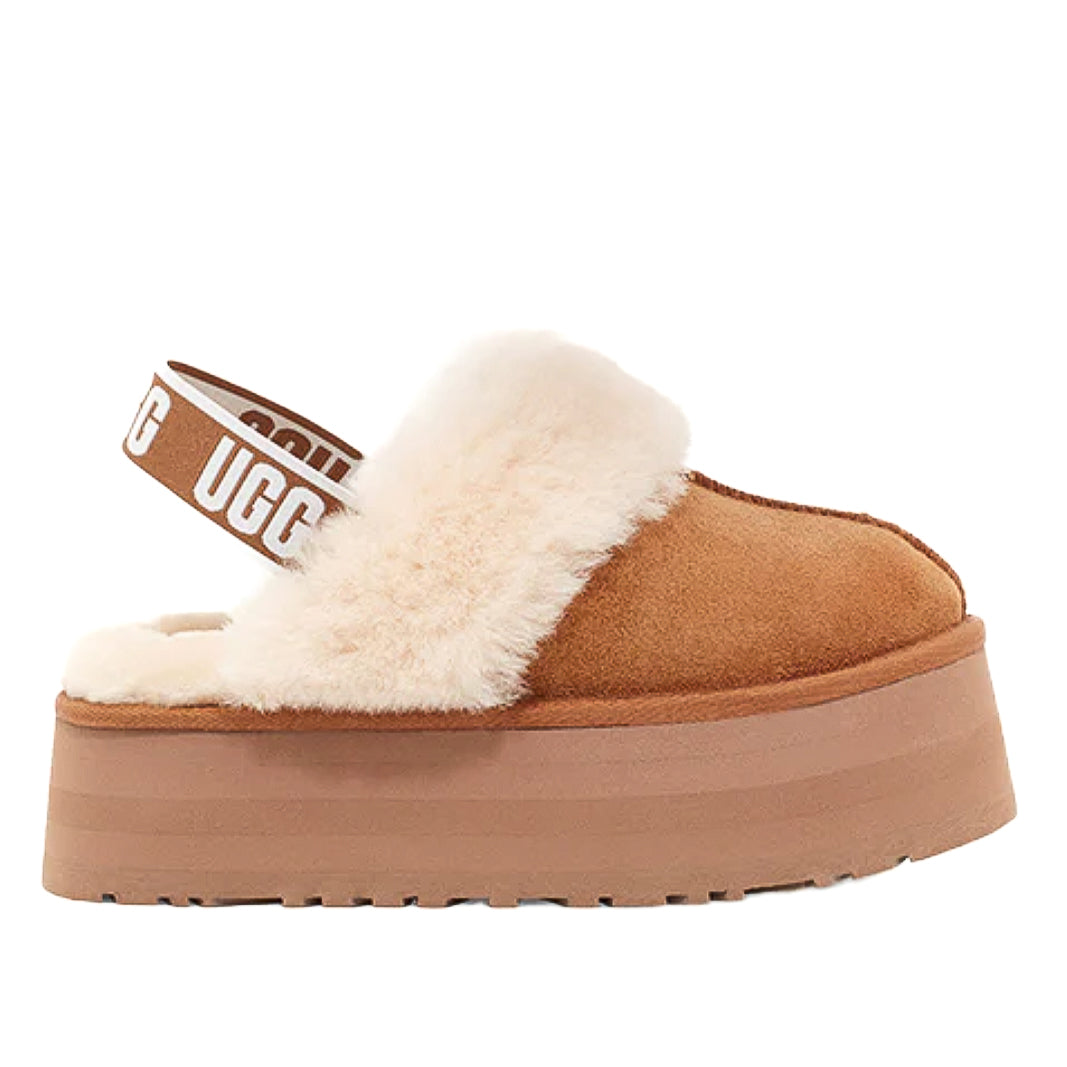נעל פלטפורמה UGG בצבע קאמל