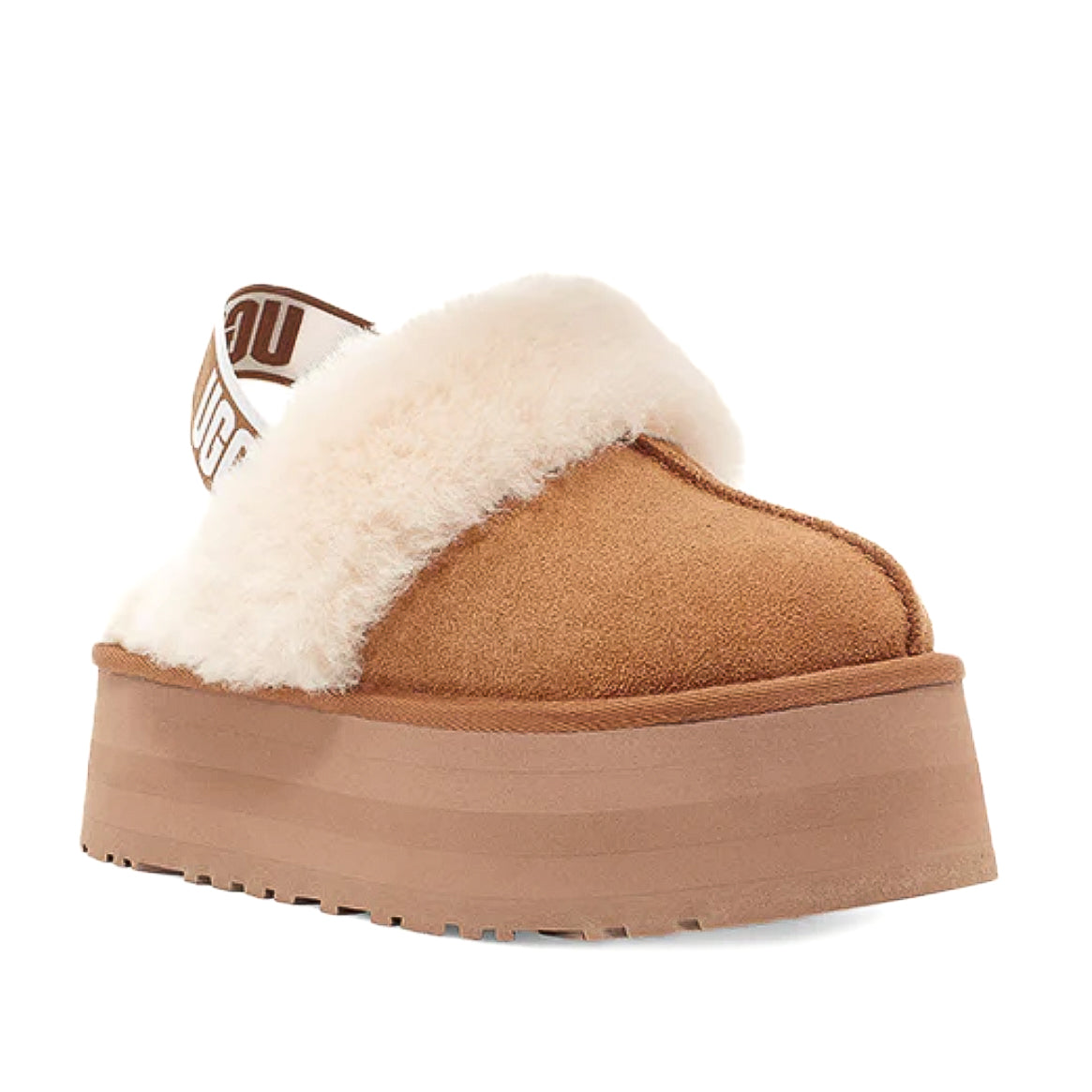 נעל פלטפורמה UGG בצבע קאמל