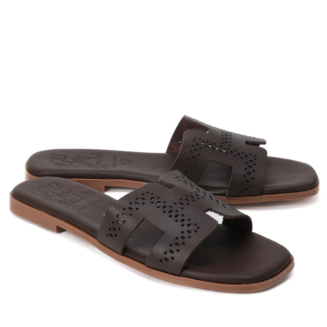 כפכף Sandals בצבע חום