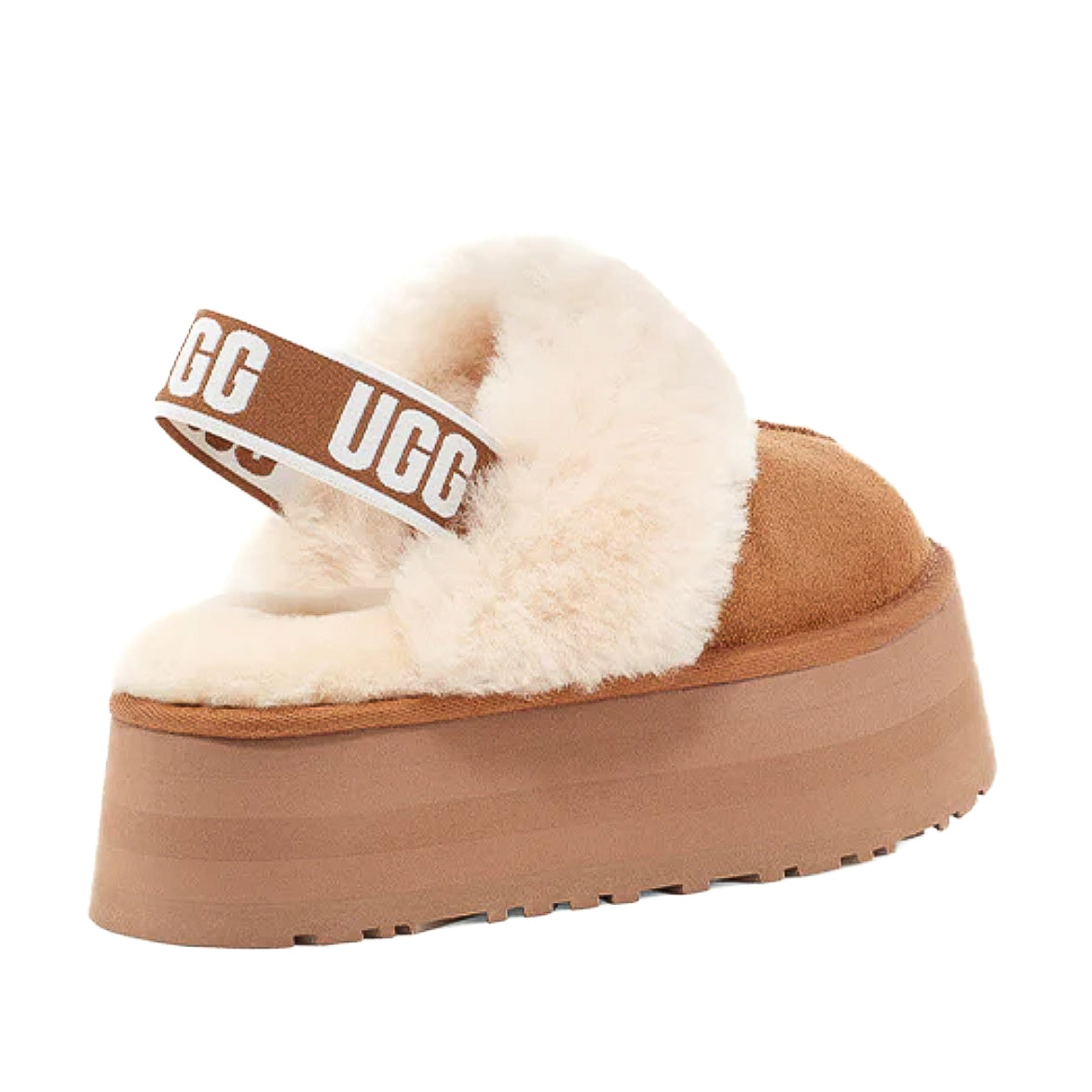 נעל פלטפורמה UGG בצבע קאמל